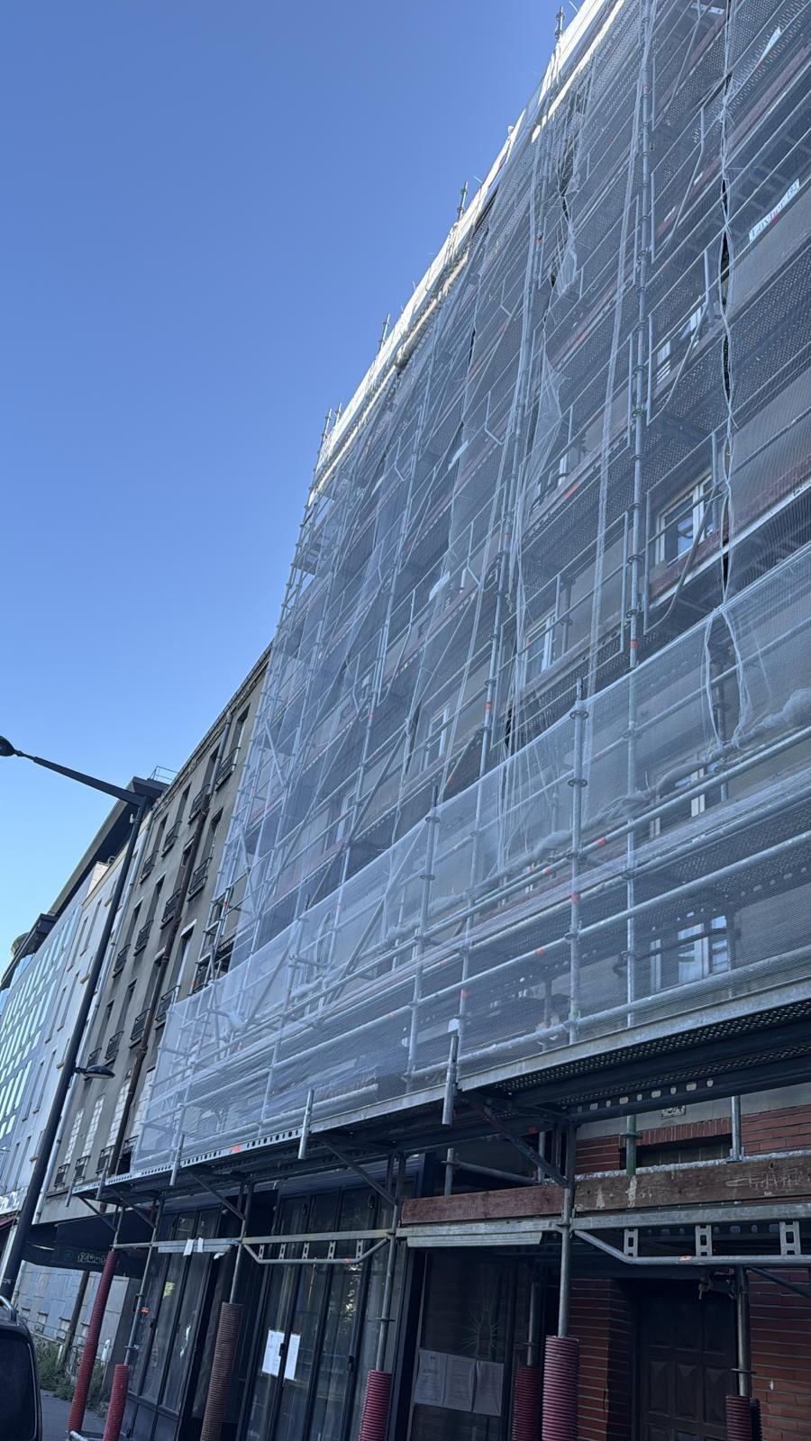 Ravalement façade immeuble IDF