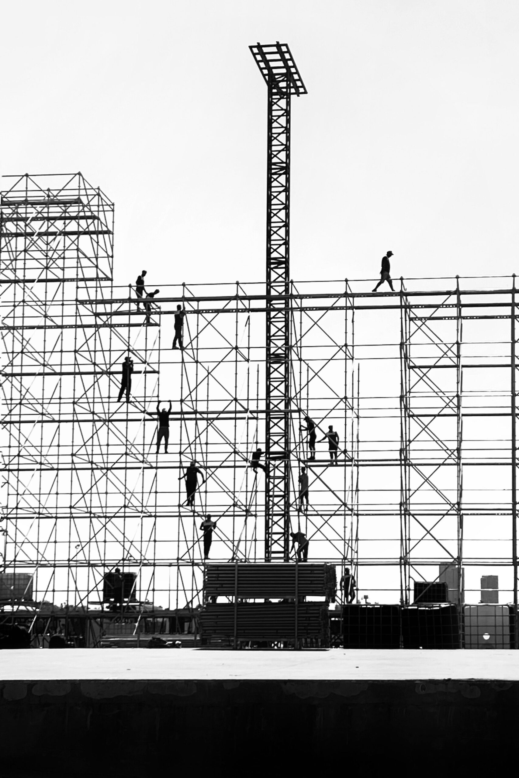 Structure modulaire scène concert
